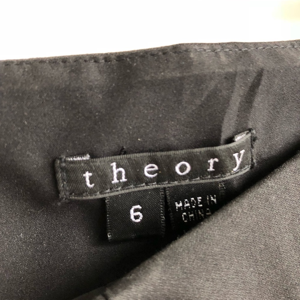 Theory black dress in size 6
